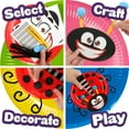 thumbnail image 2 of Creative Kids Make & Play Plate Craft Kit - Make 8 Paper Plate Characters – All Inclusive Kid-Safe Supplies - Educational Preschool Crafts Kit - Party Favor Gifts for Boys and Girls 3+, 2 of 5