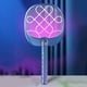 thumbnail image 2 of Ounissouiy Fly Racket Swatter Bug Zapper with Rechargeable Mesh 3 USB Blue Layer Almacenamiento y organización del hogar, 2 of 6