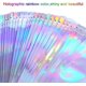 thumbnail image 4 of 100 Pieces Holographic Packaging Bags Storage Bag For Food (holographic Color 7.5*10cm), 4 of 5
