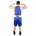 thumbnail image 4 of Uniforme Varonil Para Boxeo Olimpico Grande Fire Sports Conjunto deportivo/Azul, 4 of 4