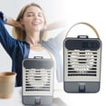 thumbnail image 1 of Mini USB Battery Powered Functional Small Air Cooler For Spray Dormitory Desktop Air Humidification, 1 of 4