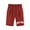 Red16, variant on MEZZALL Children Kids Girls Shorts Letter Printed Elastic Waist Casual Pants Breeches With Pocket Lovely Dailywear 11-12 Years