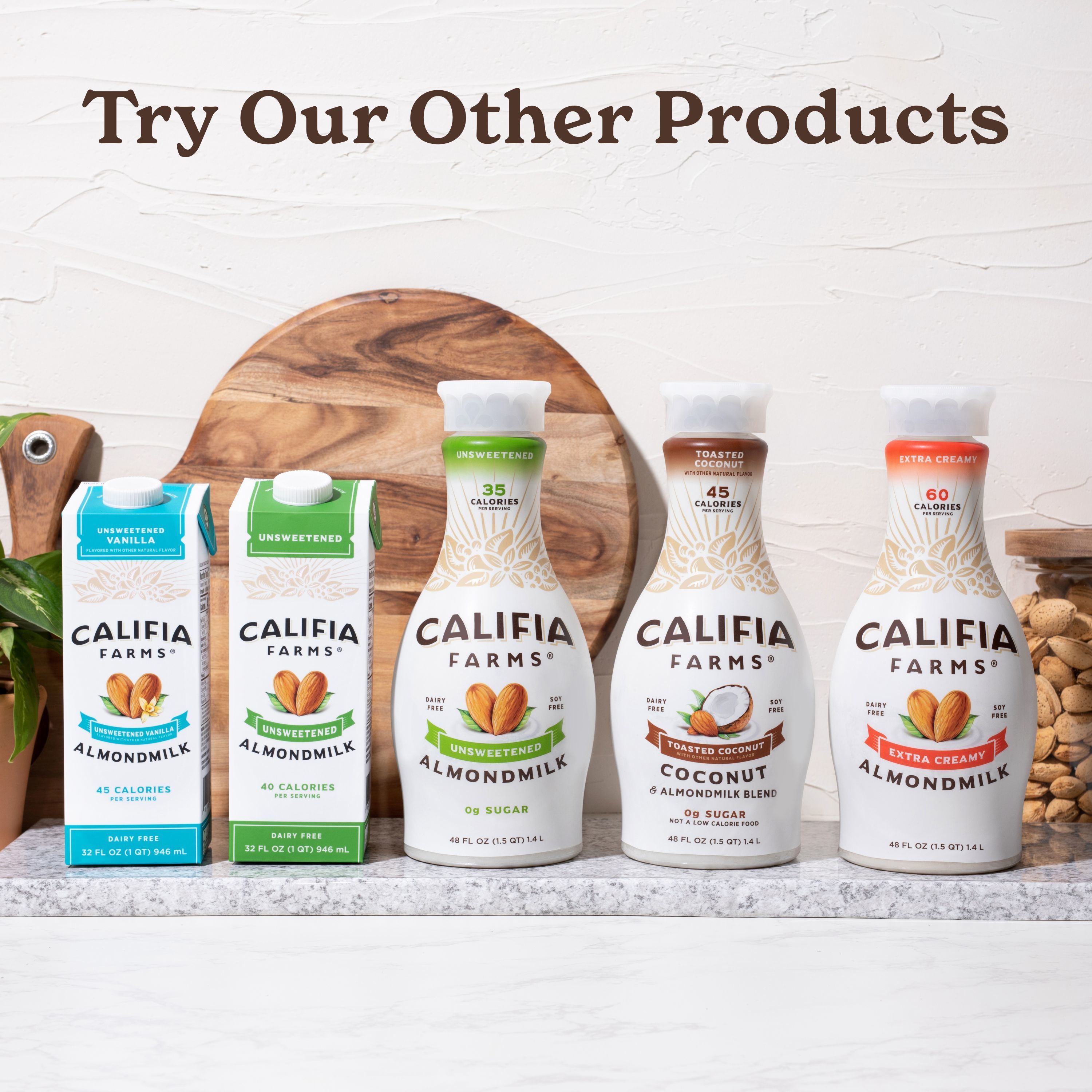 Califia Farms Toasted Coconut Almond Milk 48 Fluid Ounces - image 5 of 9