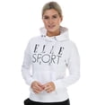 thumbnail image 5 of Women's Elle Sport Signature Hoody in White, 5 of 5