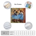 thumbnail image 2 of French Impressionist Painters Edgar Degas Blue Dancer Poster (2) Picture Print Canvas Poster Wall Paint Art Posters Decor Modern Home Artworks Gift 20x20inch(50x50cm), 2 of 5