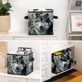 thumbnail image 6 of Wolf Foldable, with Handle, 10.8"x10.5"x10.6", Large Capacity Storage Box Cube Organizer Storage Containers, 6 of 6