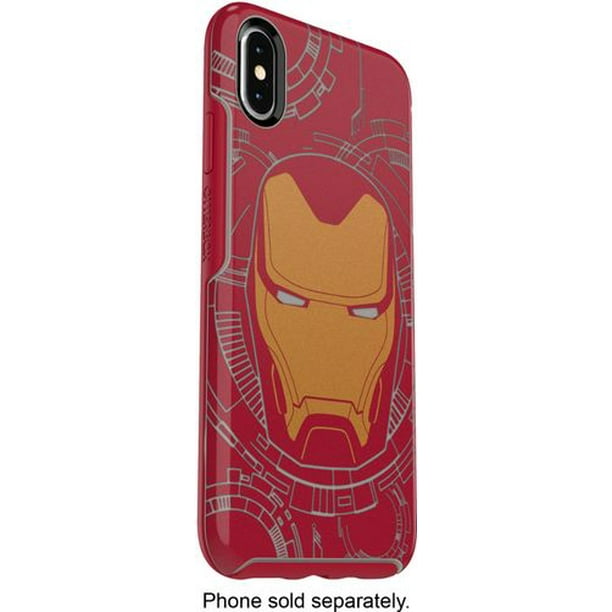 Otterbox Symmetry Series Marvel Avengers Case For Apple Iphone Xs Max I Am Iron Man Walmart Com