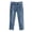 Dark Blue, variant on CHUMUD Capri Jeans for Women Slim Leg Trendy Denim Pants Mid Rise Stretchy Skinny Pants