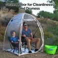 thumbnail image 5 of Alvantor 1 Person Clear Bubble Outdoor Sports Tent, 5 of 13