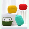 thumbnail image 4 of Gwong Electrónica Auriculares Caja anti-caída de silicona lavable Stripe de silicona Box para Airpods Pro, 4 of 6