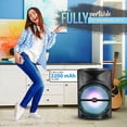 thumbnail image 5 of Pyle Wireless Portable PA Speaker System - 800W Powered Bluetooth Indoor & Outdoor DJ Stereo Loudspeaker, 5 of 7