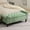 Green, variant on BRILHAMEZ Button Tufted Storage Bench with Armrests, Upholstered Ottoman with Nailhead Trim for End of Bed, Entryway and Living Room, Brown