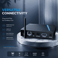 thumbnail image 3 of vSeeBox V6 Pro 8K Android TV Box with Voice Remote, 4+32GB, Dual Band WiFi 6, 7 Day Playback Feature, 3 of 6