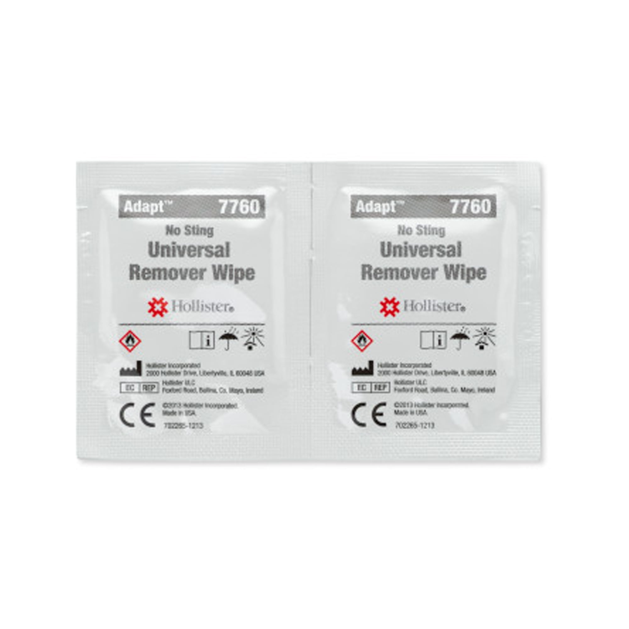 Hollister Adapt Adhesive Remover Wipes, 7760, 50 Count - Walmart.com