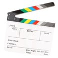 thumbnail image 2 of 30x24.5 cm Tablero de Juguete de Película Pizarra de Madera Slateboard perfke Claqueta de película acrílica, 2 of 7