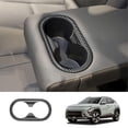 thumbnail image 2 of Car Rear Back Seat Water Cup Holder Panel Trim Frame For 2024+ Car Interior Accessories A, 2 of 5
