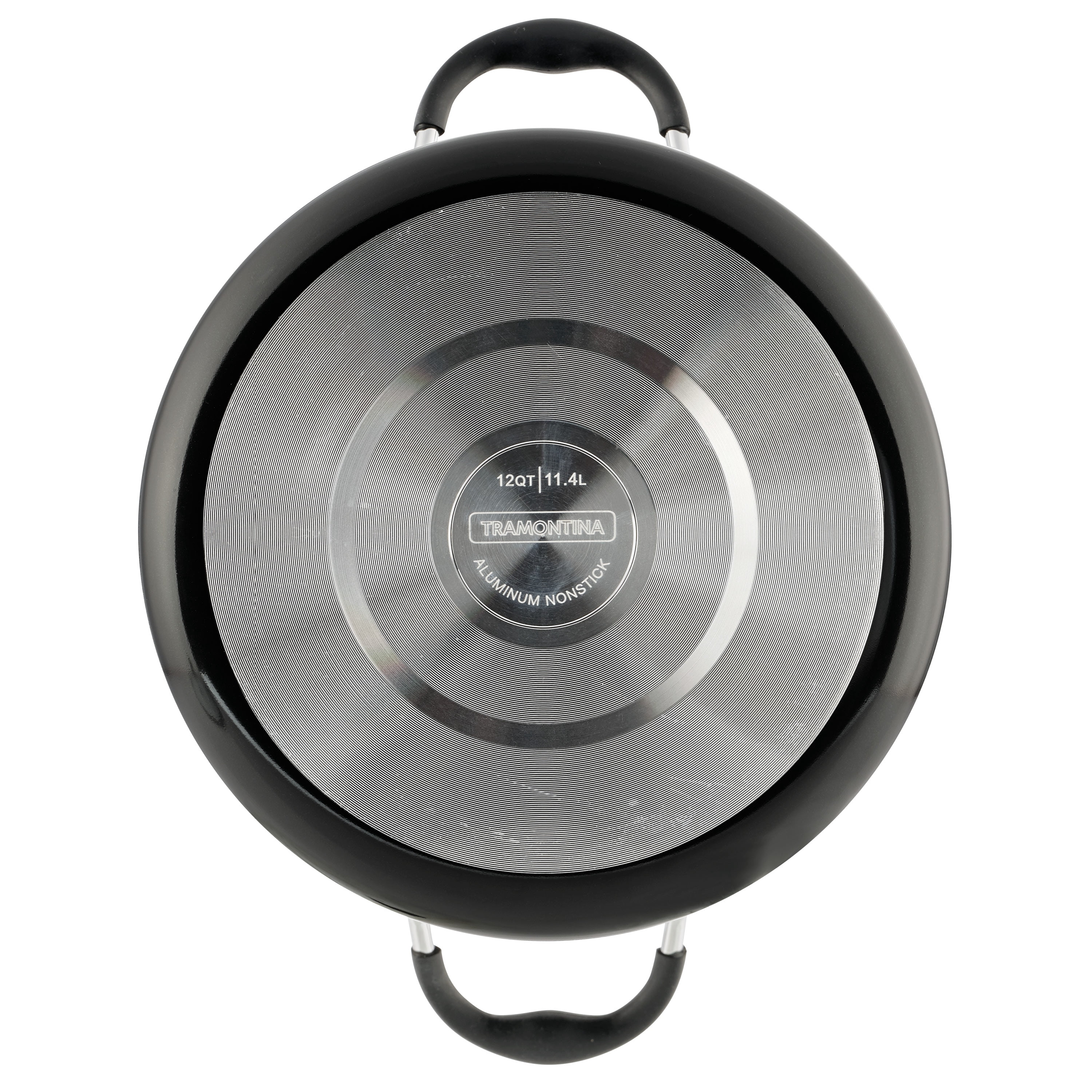 Tramontina 12 Qt Style Gray CR Covered Stock Pot
