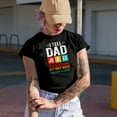 thumbnail image 2 of I Tell Dad Jokes Periodically but Only When I Am in My Element, Father's Day, Black T-Shirt, XL, 2 of 5
