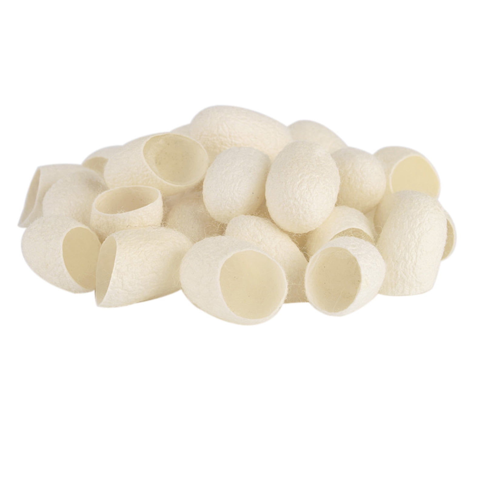 100pcs Silkworm Balls Purifying Exfoliating Scrubing Cocoons Finger Sleeves Blackhead Remover Natural Facial Skin Care