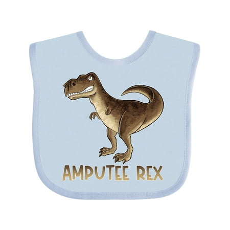 

Inktastic Amputee Rex Limb Loss Awareness Gift Baby Boy or Baby Girl Bib