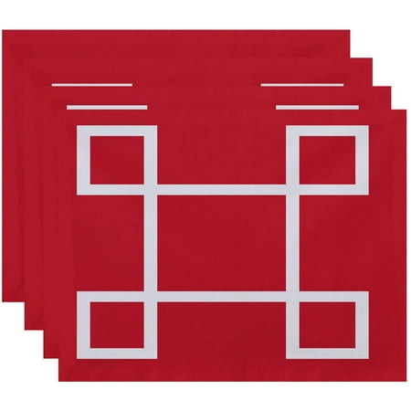

Simply Daisy 18 x 14 Geometric Decorative Placemat