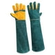 thumbnail image 2 of Guantes de 60 cm de largo para manipulación de animales, resistentes a arañazos, gruesos, accesorios profesionales, protección extendida para el anteb, 2 of 9