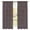 Brown, Chocolate, Chestnut, Espresso, variant on Indigo Blue Sheer Curtains 63 Inches Long, Farmhouse Vintage Blue Solid Color Light Filtering Window Curtains for Living Room/Bedroom, Rod Pocket Voile Sheer Curtain Drapes, 52"W x 63"L, 2 Panels