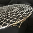 thumbnail image 2 of Grille de Barbecue Ronde 27Cm en Acier Inoxydable avec Moustiquaire Charbon Électrique Gaz Extérieur, 2 of 9