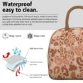 thumbnail image 3 of Womens Brown and Pink Of Leopard Print Lunch Box for Work,Insulated Lunch Bag for Women,Loncheras Para Mujer,Leakproof Adult Lunch Bag for Work,Beach,Travel,Picnic,Camping, 3 of 7