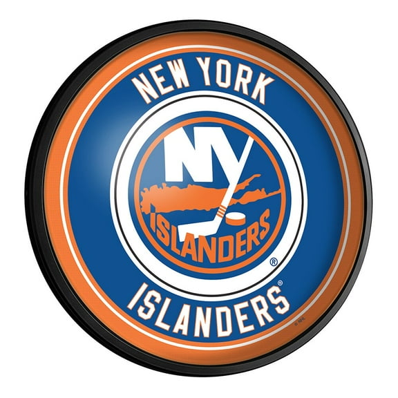 New York Islanders 18'' x 18'' Slimline Illuminated Wall Sign
