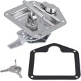 thumbnail image 1 of Cerradura en forma de T plegable de acero inoxidable, juego de llaves de caja de herramientas con manija en forma de T plateada para remolque de camión auspicioso esquí esquí Gafas de esquí, 1 of 5