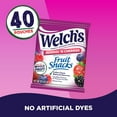 thumbnail image 3 of Welch's Fruit Snacks Gluten-Free Berries 'N Cherries Soft Fruit Snacks, .8 oz, 40 Count, 3 of 13