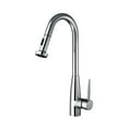 thumbnail image 3 of Whitehaus Collection  JEM Single Hole, Single Lever Kitchen Faucet Brushed Nickel Brushed, Nickel Finish, 3 of 3