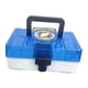 thumbnail image 1 of Caja organizadora de tarjetas coleccionable, recargable, multiusos, para escritorio, hogar y restaurante. Azul claro, 1 of 9