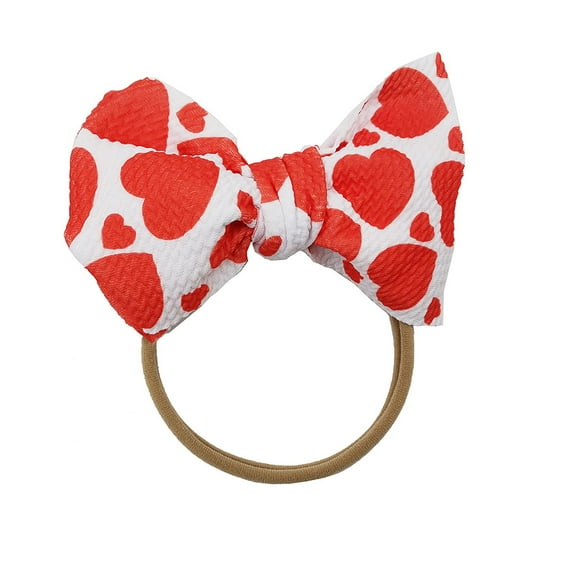 Zanarzt Bows Headbands for Girls Baby Girls Headbands Toddler Baby Girls Printed Headband Bowknot Hair Band for Baby Brown,One Size