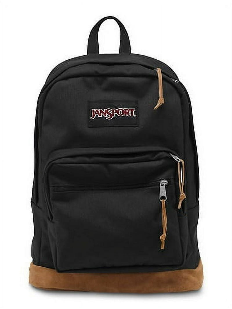 Right Pack School Backpack - Durable Black Bookbag with Laptop