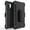 Black, variant on For Samsung Galaxy Note 10 Heavy Duty Defender Armor Hybrid Case Cover With Clip - Black Black