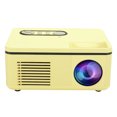 thumbnail image 2 of Projector Mini LED Portable 1080P HDMI MultiFunction Home Theater S361 (Yellow ), 2 of 10