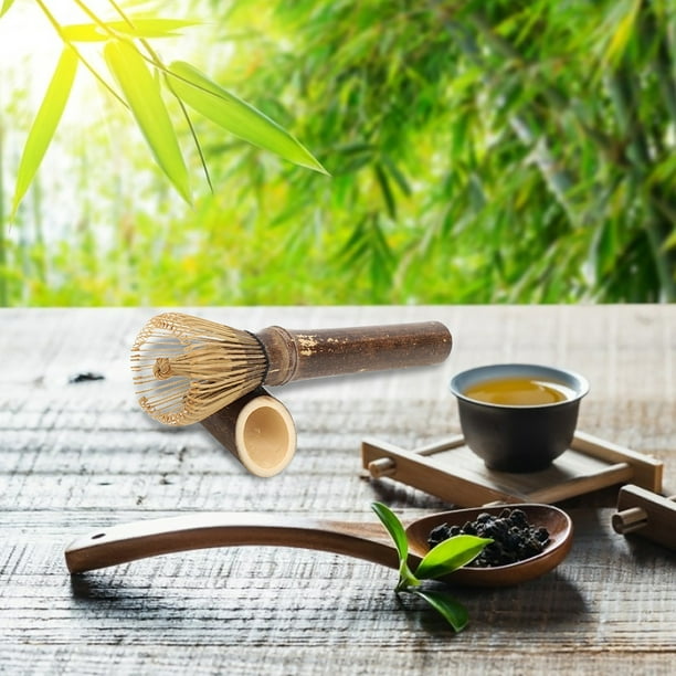 Fouet à thé matcha en bambou