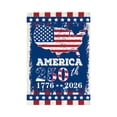 thumbnail image 5 of 250 Anniversary USA Flag, 3 Ply Durable Double Sided 250th USA Garden Flag- Fade Resistant Outdoor Decor for Garden & Porch, 12 x18 In Outdoor Banner Decorations, 5 of 6