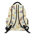 thumbnail image 2 of Jeiento Capybara Backpack for Girls - 17 Inch Lightweight School Bookbag - 600D Tear Resistant with Padded Tablet Sleeve for Elementary Ages 9-12, 2 of 8