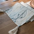 thumbnail image 2 of AUQ Table Runner,Vintage Print Design Table Runners,Lightweight Single-Layer Design Table Mats,33*180cm,Style3, 2 of 4