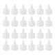 thumbnail image 1 of 24 Piezas Tapas de Tornillo, Botella de Plástico de 28/410 para Dispensar Pegamento Tapas de Dispensación Botellas de Pintura (Blanco), 1 of 7