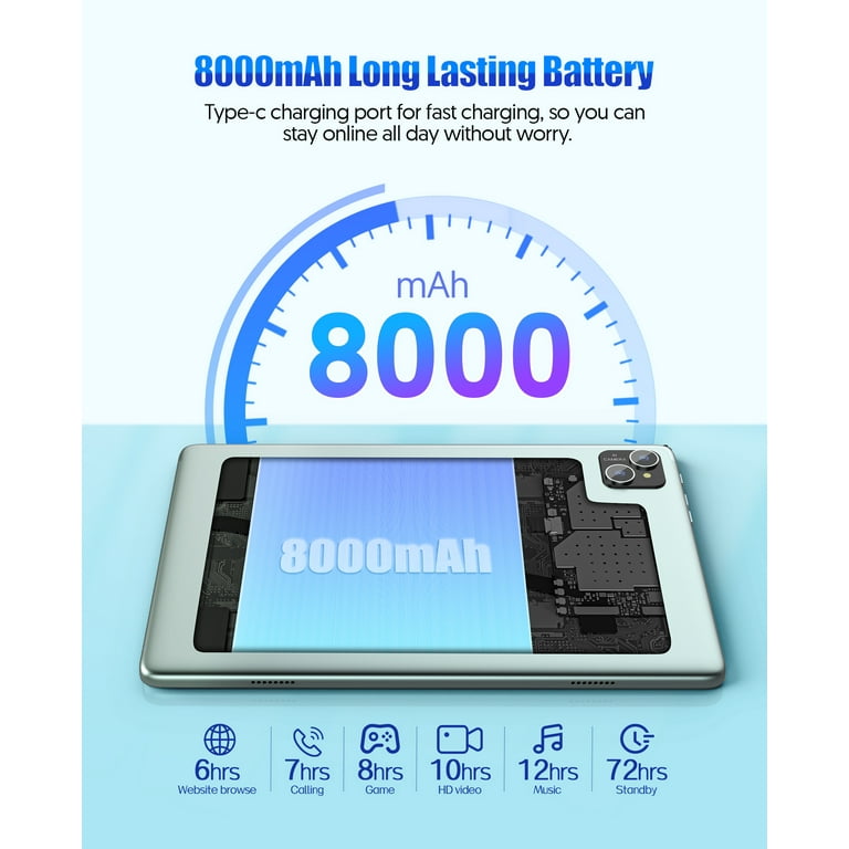 ⚠️本日1000円引き⚠️Android 14 10.1インチ12GB+128GB Amazon.com : Android 14 Tablet, 10.1 Inch Android Tablet PC