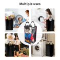 thumbnail image 6 of Bingfone Cool Cat In Sunglasses Laundry Hamper,Large Canvas Fabric Lightweight Storage Basket Toy Organizer Dirty Clothes Collapsible, 6 of 6