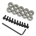 thumbnail image 5 of 11/21/22pcs Hex Key Wrench Router Bit Bearing Set 127mm Router Bits Ball Bearings Woodworking Milling Cutter Bearing Accessory, 5 of 5
