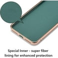 thumbnail image 6 of Electroplated Magnetic Ring Holder Case for Samsung Galaxy S23 Ultra, 360 Degree Rotation Metal Anti-Drop Finger Ring Holder Magnet Car Holder Soft Slim Silicone Shockproof Cover - Dark Green, 6 of 16