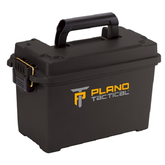 Plano 171264 Black Single Tactical Custom Ammo Box Hard Case 13.75" x 7
