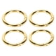 thumbnail image 5 of Ganchos de resorte redondos, 20 piezas Anillos de resorte de metal Anillos de resorte de metal Llavero de resorte redondo Fiel a su promesa, 5 of 14