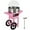 Pink with Cart and Cover, variant on Garvee Commercial Electric Cotton Candy Machine with Cover,Stainless Steel Bowl,Sugar Scoop for Home,Kids Birthday,Family Party,Blue